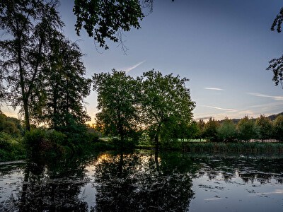 Blick aus dem Radsporthotel in Limburg