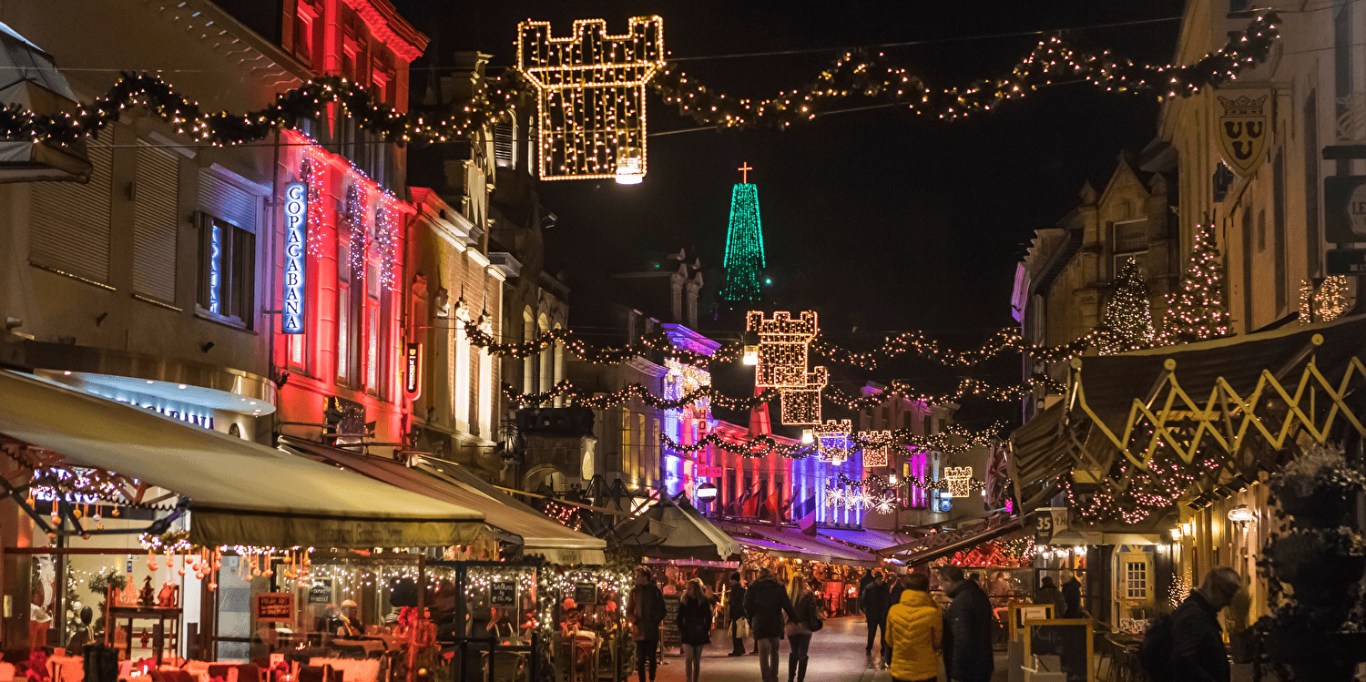 Centrum Maastricht Tijdens Kerst