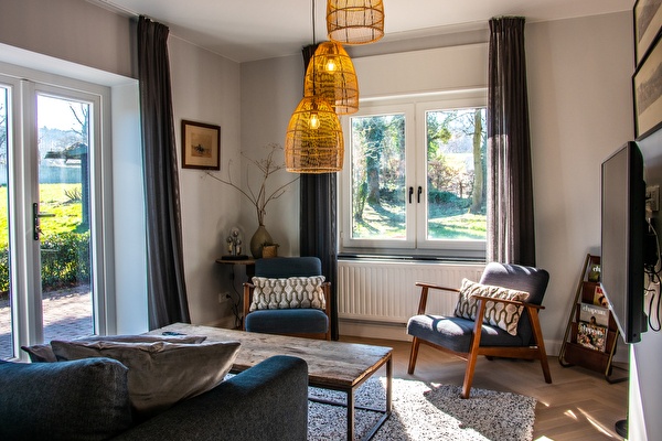 Woonkamer Stalmeestershuis Landgoed Altenbroek