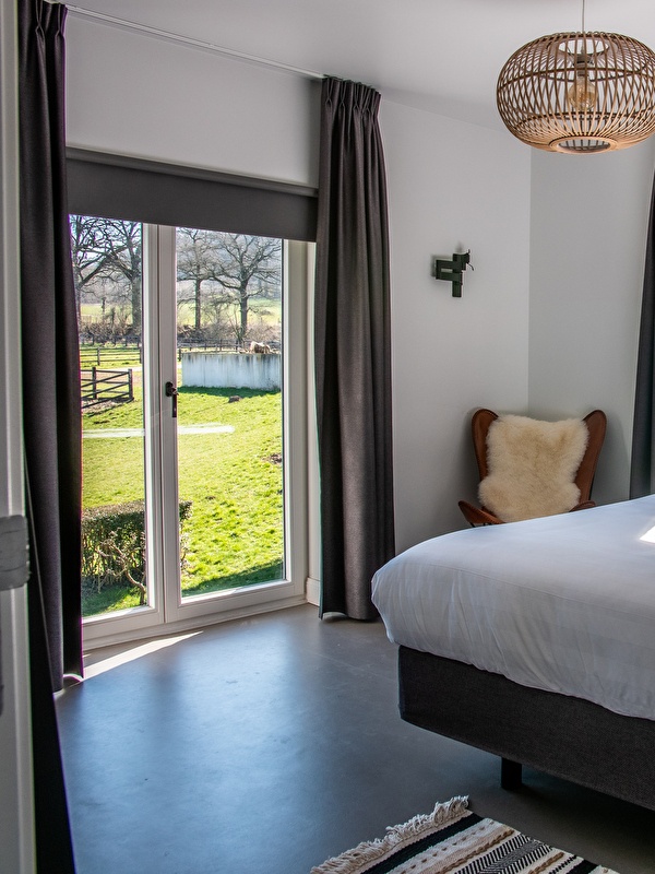 Slaapkamer Stalmeestershuis Landgoed Altenbroek
